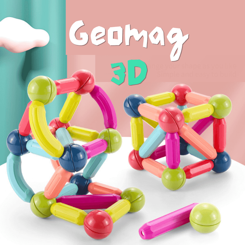 Geomag3D® : bloques magnéticos de bloques de construcción 3D